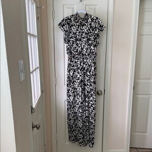 Black and White Women's Romper